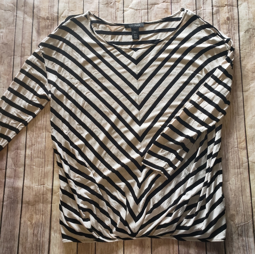White House Black Market size L top
